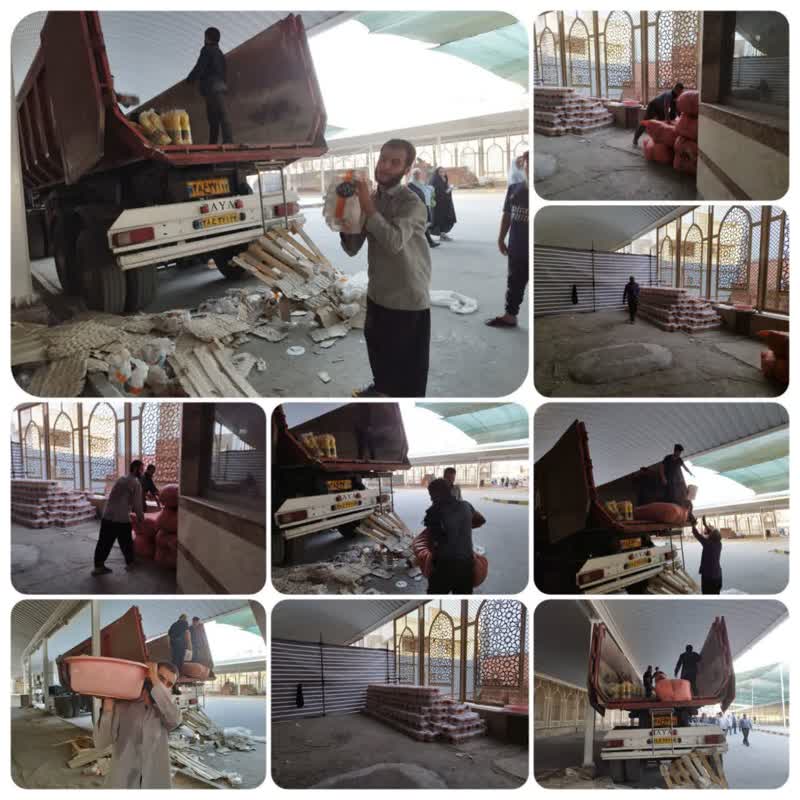 بچههای مسجد قرارگاه امام رضا(ع) را در کاظمین برپا میکنند/ پذیرایی روزانه به 3 هزار زائر اربعین