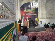 سه کاروان زیارتی از زائران جمهوری آذربایجان در حرم امام رضا(ع)