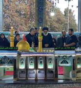 نمایشگاه تجسمی و معرفتی جاماندگان اربعین حسینی در مصلی نمازجمعه کرج