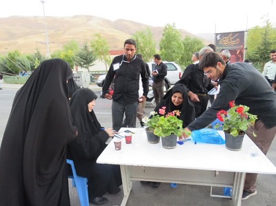 بازدید مدیرکل امور بانوان و خانواده استانداری آذربایجان غربی از موکب امام جعفر صادق (ع) در مرز تمرچین پیرانشهر