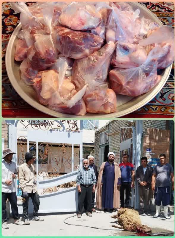 خدمات کانون فرهنگی هنری ولایت عشق به زائران اربعین در عمود ۸۰۴