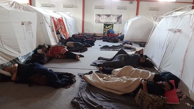 ایستگاه صلواتی صاحب الزمان شهرستان خوی موکب اصلی پذیرایی در محل نمایشگاه اربیل است