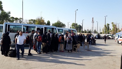 ایستگاه صلواتی صاحب الزمان شهرستان خوی موکب اصلی پذیرایی در محل نمایشگاه اربیل است