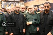 گزارش تصویری | بازدید فرمانده کل سپاه از پایانه مرزی شلمچه
