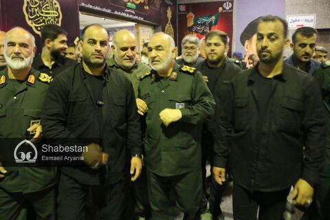 فرمانده کل سپاه پاسداران انقلاب اسلامی از گذرگاه مرزی شلمچه بازدید کرد