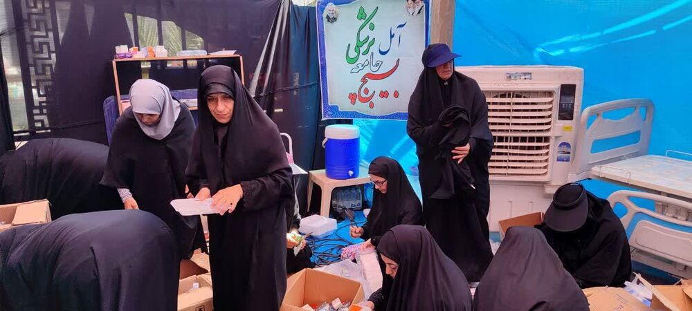 استقرار موکب درمانی بسیج جامعه پزشکی و سلامت در مسیر پیادهروی اربعین|۶میلیارد تومان دارو و تجهیزات پزشکی برای ویزیت رایگان زوارالحسین(ع)تامین شد