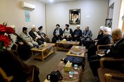 دیدار نماینده ولی فقیه در امور حج و زیارت با نماینده رهبر انقلاب در عراق