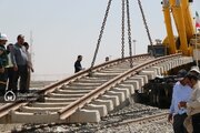 عملیات احداث خط ریلی خرمشهر - بصره آغاز شد