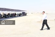 گزارش تصویری | بازدید معاون اول رئیس جمهور از مرز شلمچه