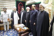 سرپرست حجاج ایرانی با تولیت شرعی عتبه حسینی دیدار کرد