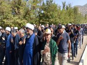 آئین پیاده‌روی جاماندگان اربعین حسینی در شهرهای کردستان