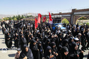 راهپیمایی جاماندگان اربعین در بجنورد