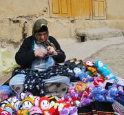 هنرمند خراسان شمالی، بانوی موفق در تولید عروسک‌های بوک بومی کُردی کرمانجی