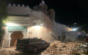 فیلم | فروریختن دو مسجد قدیمی مراکش در زلزله شدید این کشور