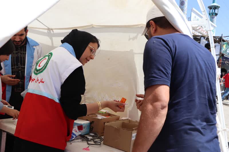 طعم شیرین خدمت در دست داوطلبان عاشق