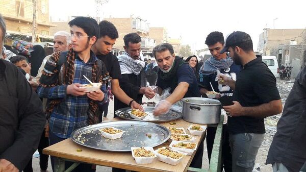 شور و شعور اربعینی بچههای مسجدی زنجان در نجف