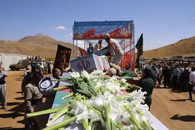 پیکر ۲۳شهید دوران دفاع مقدس در ارومیه تشییع شد