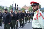 عکس|دسته روی و اجتماع بزرگ نیروهای مسلح استان مازندران