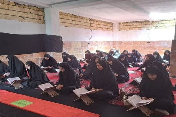 محفل انس با قرآن در مسجد امام سجاد(ع ) اسلام آباد غرب برپا شد