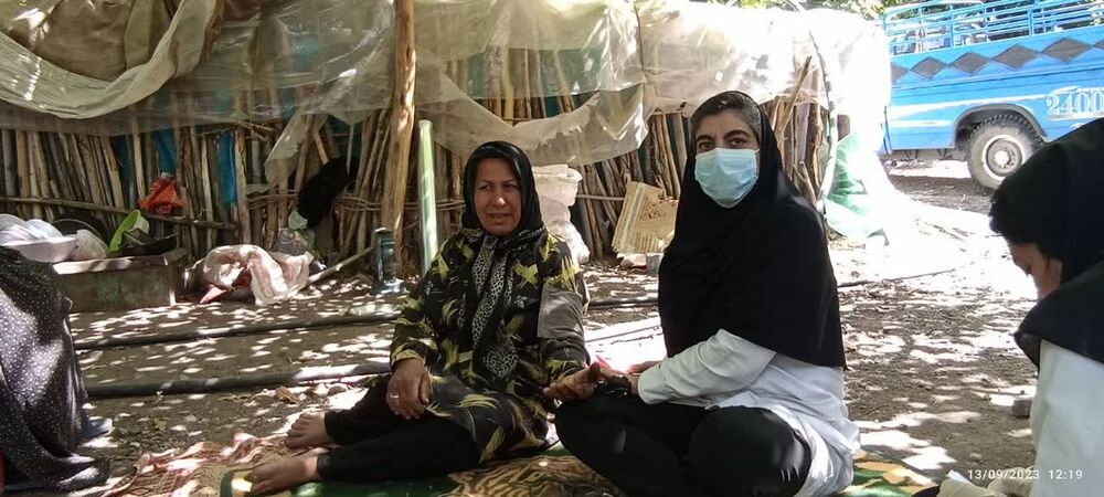 اردوی سلامت محور گروه جهادی سربازان ولایت در مناطق عشایر نشین جیرفت