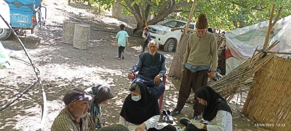 اردوی سلامت محور گروه جهادی سربازان ولایت در مناطق عشایر نشین جیرفت