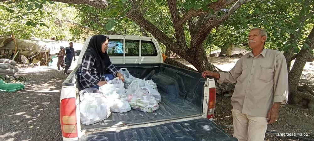 اردوی سلامت محور گروه جهادی سربازان ولایت در مناطق عشایر نشین جیرفت