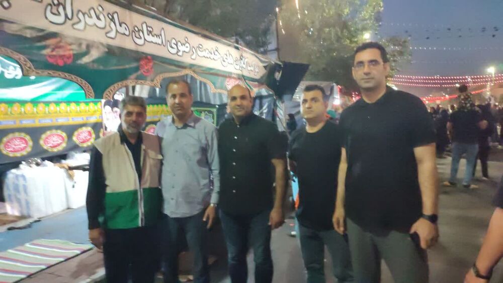 برپایی ۹ موکب به همت خادمیاران رضوی مازندران در مشهد