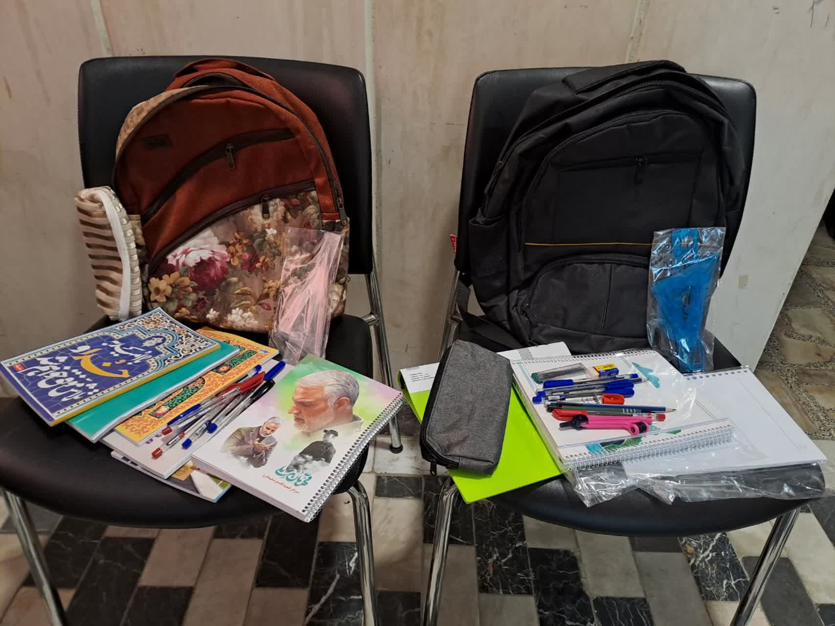 توزیع ۱۰ هزار نوشت افزار در طرح «مهر تحصیلی» اوقاف گیلان