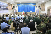 گزارش تصویری/ دیدار فرماندهان نیروهای مسلح خراسان جنوبی با نماینده ولی فقیه