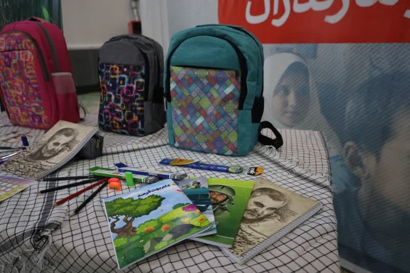 توزیع بیش از 10 هزار بسته نوشت افزار ایرانی بین نیازمندان مازندرانی