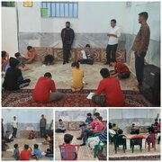 آزمون پایانی کلاس‌های اوقات فراغت بچه‌های مسجدی در سنندج برگزار شد