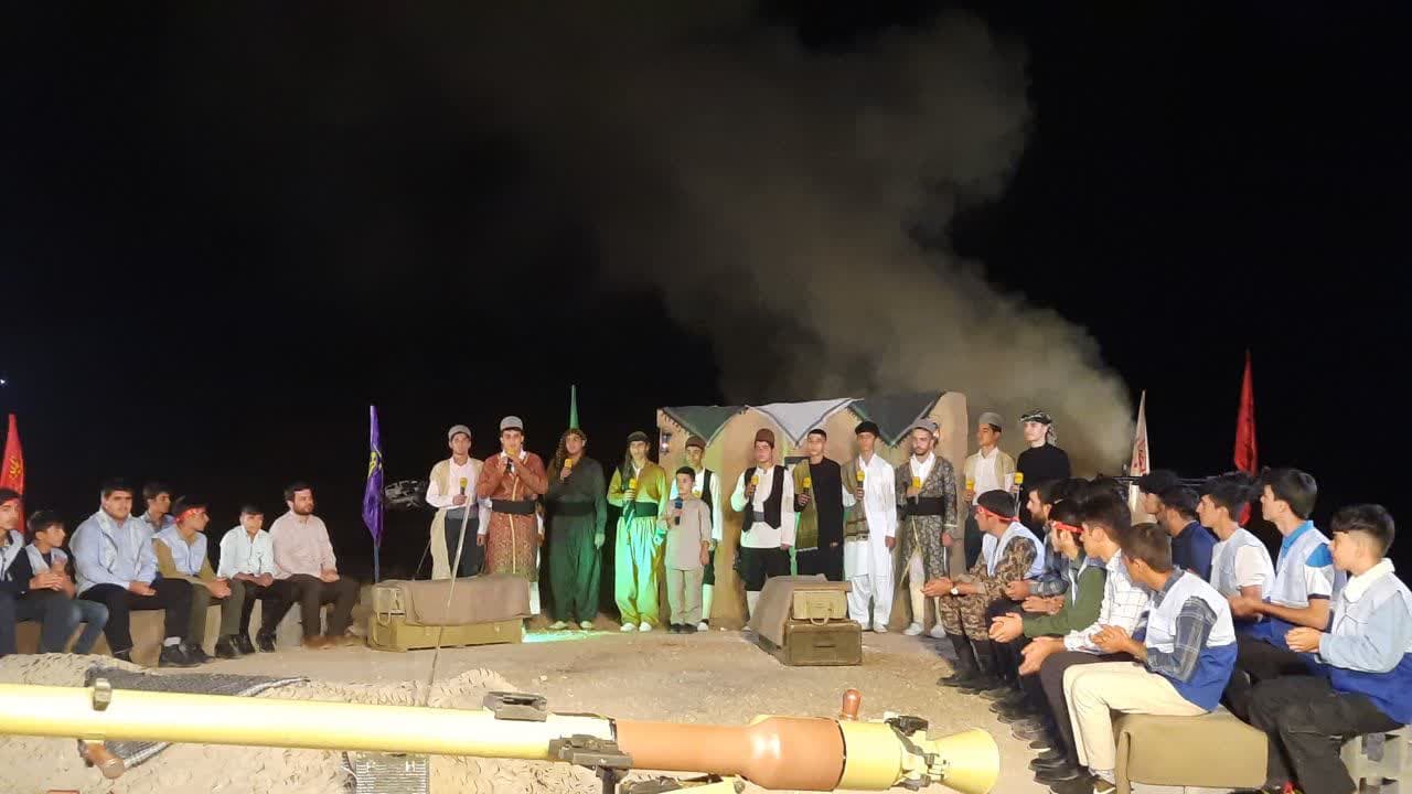 نوجوانانی که «متحدیم» را هنرمندانه به تصویر کشیدند