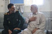 سردار شفائی با ۱۵ خانواده ایثارگر سیستان و بلوچستان دیدار کرد