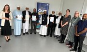 کمک 18 هزار پوندی مساجد به موسسه خیریه سلامت بولتون