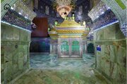 گزارش تصویری/ غبارروبی و عطرافشانی آستان مقدس حرمین عسکریین(ع)