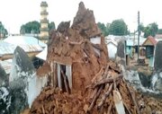 مسجد تاریخی غنا فرو ریخت