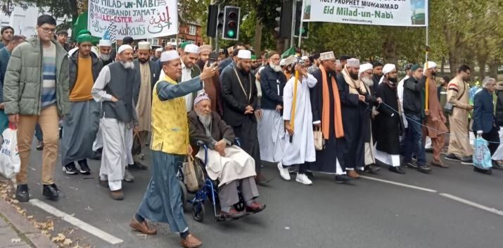 برگزاری جشن باشکوه میلاد پیامبر اکرم (ص) در «نلسون» انگلیس