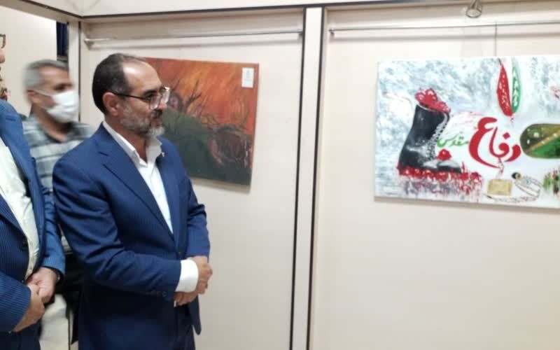 ۱۳۰ اثر در نمایشگاه هنرهای تجسمی «ایثار» مازندران جانمایی شد|۳۰ مهر آخرین ملت ارسال اثر به جشنواره منطقهای هنرهای تجسمی «ایثار»