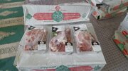توزیع ۱۲۰۰ بسته گوشت در طرح قربانی ماه ربیع در مساجد حاشیه شهر مشهد و ۴ شهرستان استان