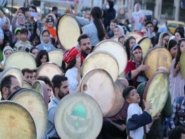 اجتماع بزرگ ذاکران نبوی در سنندج