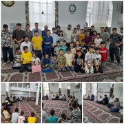 حضور معاون سازماندهی و شبکه سازی ستاد کانون های مساجد در جمع بچه های مسجد