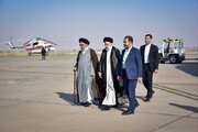 رئیس جمهور به اصفهان سفر کرد