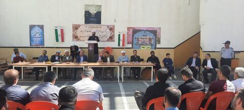 ویژه برنامه گرامی داشت ماه ربیع الاول و میلاد نبی مکرم اسلام در زندان مهاباد برگزار شد