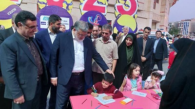 غرفه نهاد کتابخانه‌های عمومی استان آذربایجان‌غربی میزبان کودکان شد