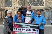 اعلام همبستگی یک مرد بریتانیایی با فلسطینی‌ها / پیاده روی 2700 کیلومتری از اروپا تا سرزمین های اشغالی