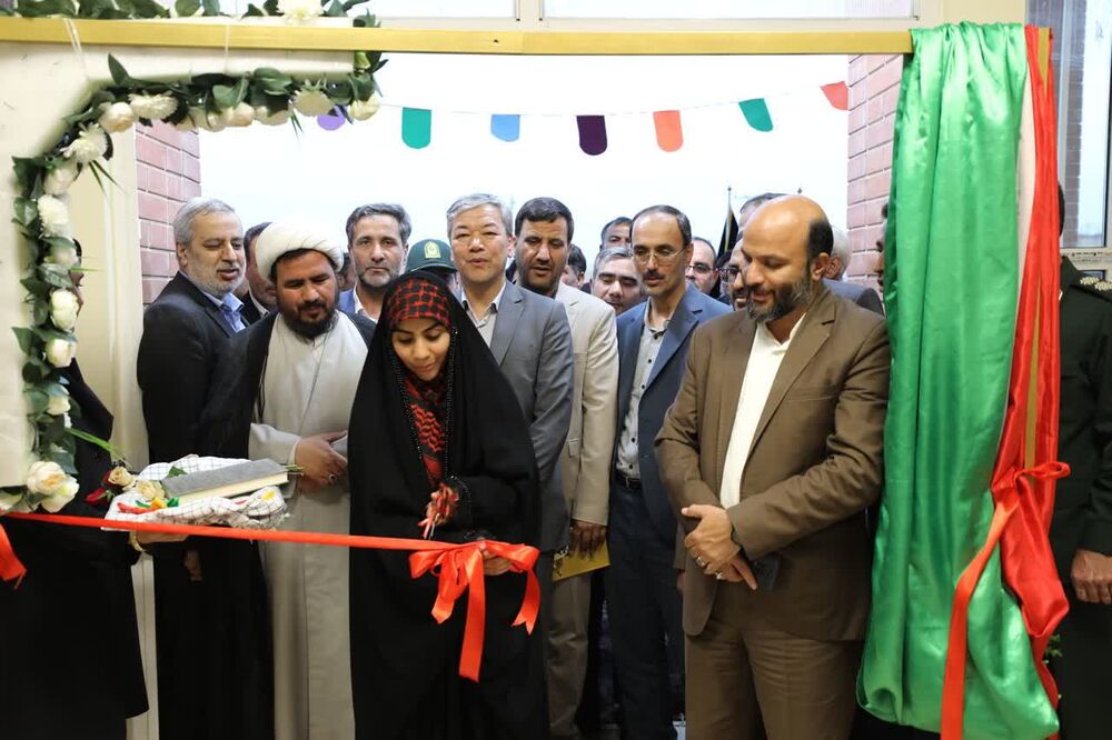 آئین بهره برداری از ۳۰ کلاس درس در خواف