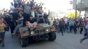 انتشار تصاویر و فیلم‌های ویدیویی از توقیف خودروی زرهی صهیونیست‌ها توسط فلسطینیان