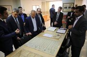 هیئت ترکیه‌ای از سازمان اسناد و کتابخانه ملی ایران بازدید کرد