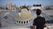بمباران دو مسجد و تخریب مقر ایستگاه رادیو قرآن در غزه