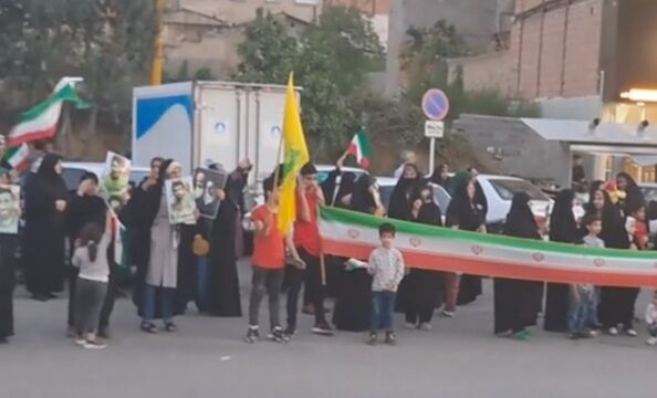 اجتماع مردم بهشهر به یمن پیروزی مقاومت فلسطین در عملیات طوفان الاقصی